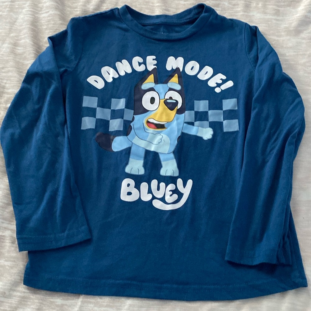 Boys 7 Jumping Beans® Bluey Dance Mode Long Sleeve Graphic Tee